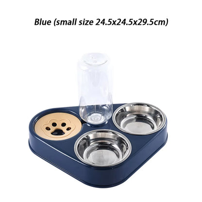 PawMate DuoFlow Feeder – Spill-Free Feeding & Hydration Station for Pets